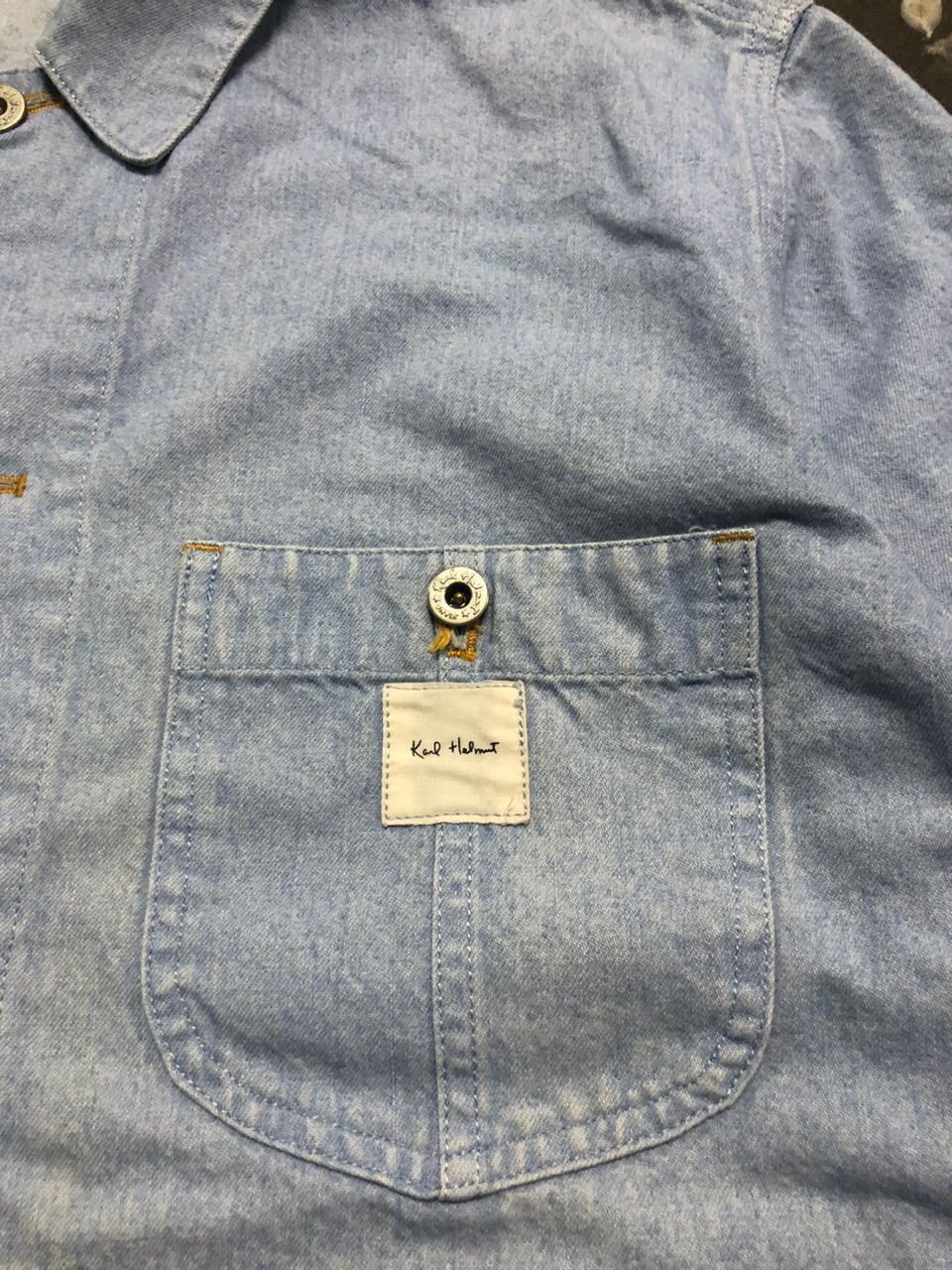 Karl Helmut Karl Helmut Chore Jacket Light Blue Size US S / EU 44-46 / 1 - 12 Thumbnail