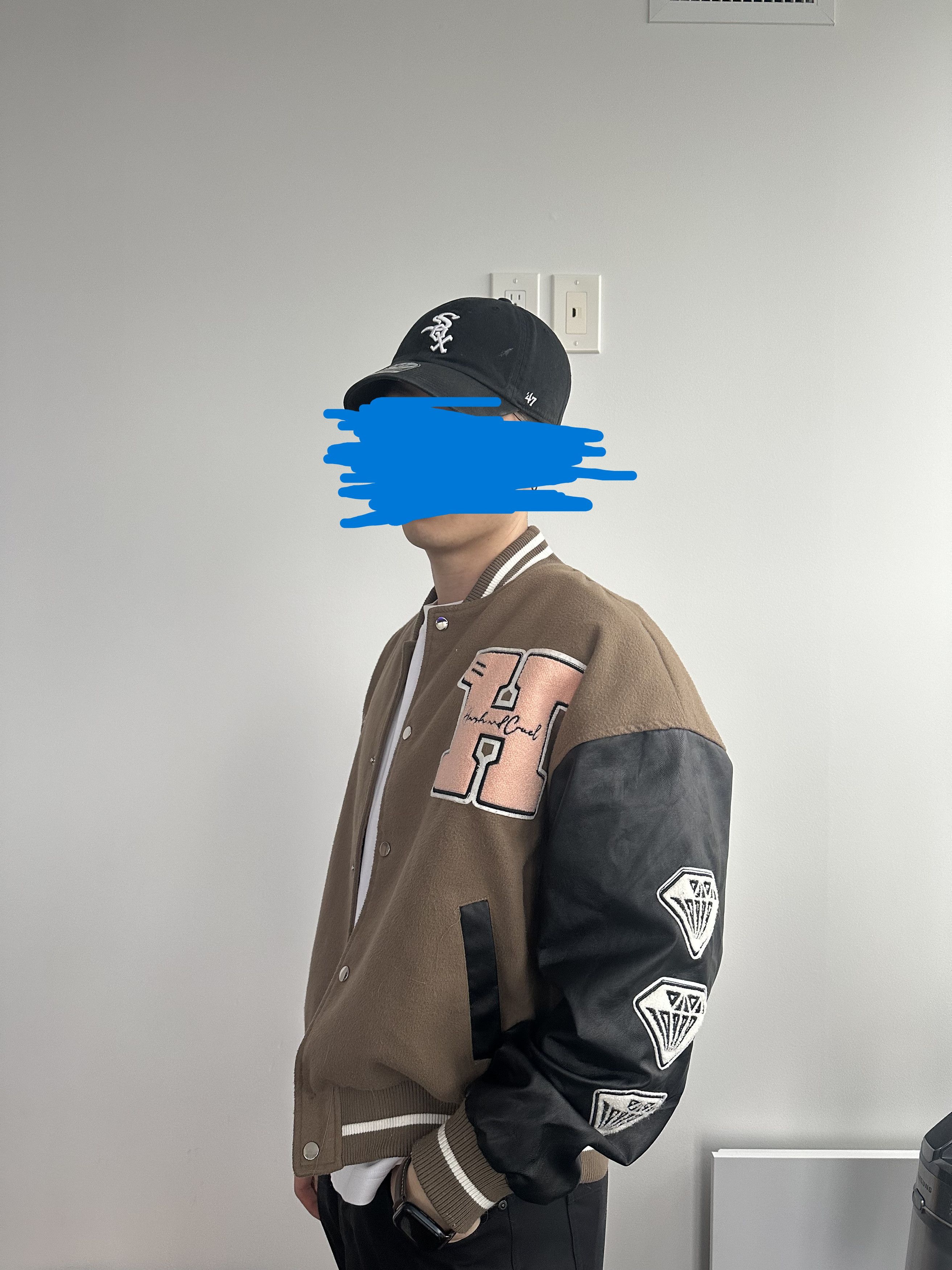 Harsh and Cruel New Century Embroidered Varsity Jacket Size US M / EU 48-50 / 2 - 2 Thumbnail