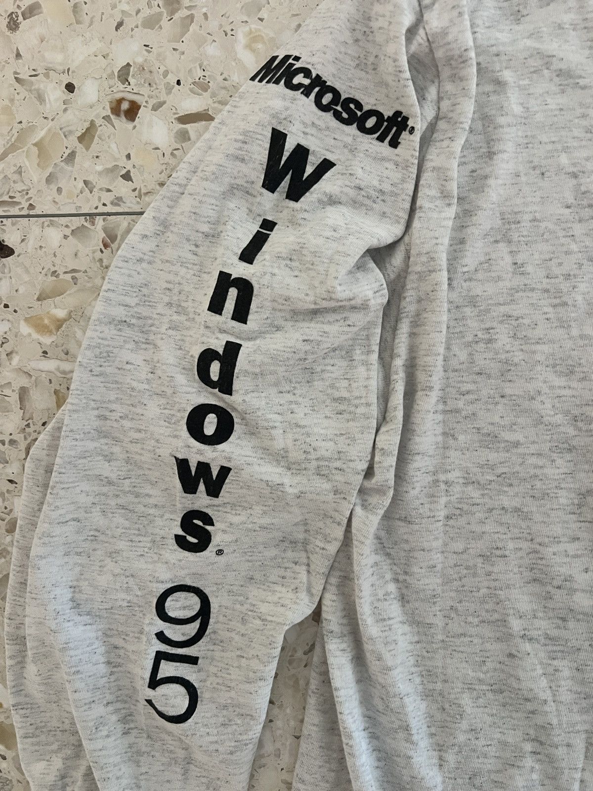 Microsoft Windows 95 Vintage Promo Grail Logo 90s Single Stitch Oneita Size US XL / EU 56 / 4 - 3 Thumbnail