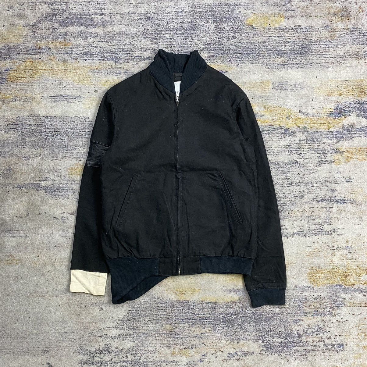 Japanese Brand × TALKING ABOUT THE ABSTRACTION Talking Abouth The Abstraction asymmetric hem hybrid jacket Size US S / EU 44-46 / 1 - 2 Thumbnail