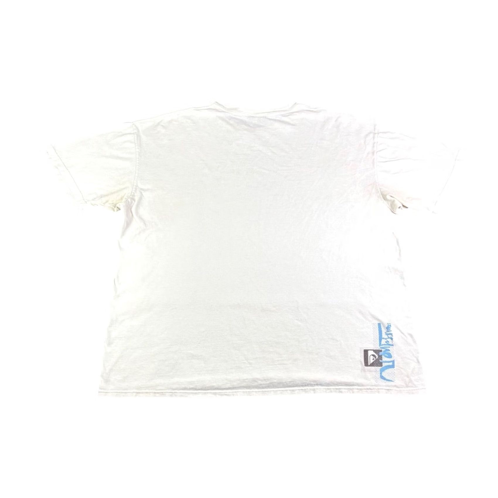 Quiksilver VINTAGE Quiksilver Graphic T-Shirt Mens XL White Surf Skate Short Sleeve Tee Size US XL / EU 56 / 4 - 3 Thumbnail