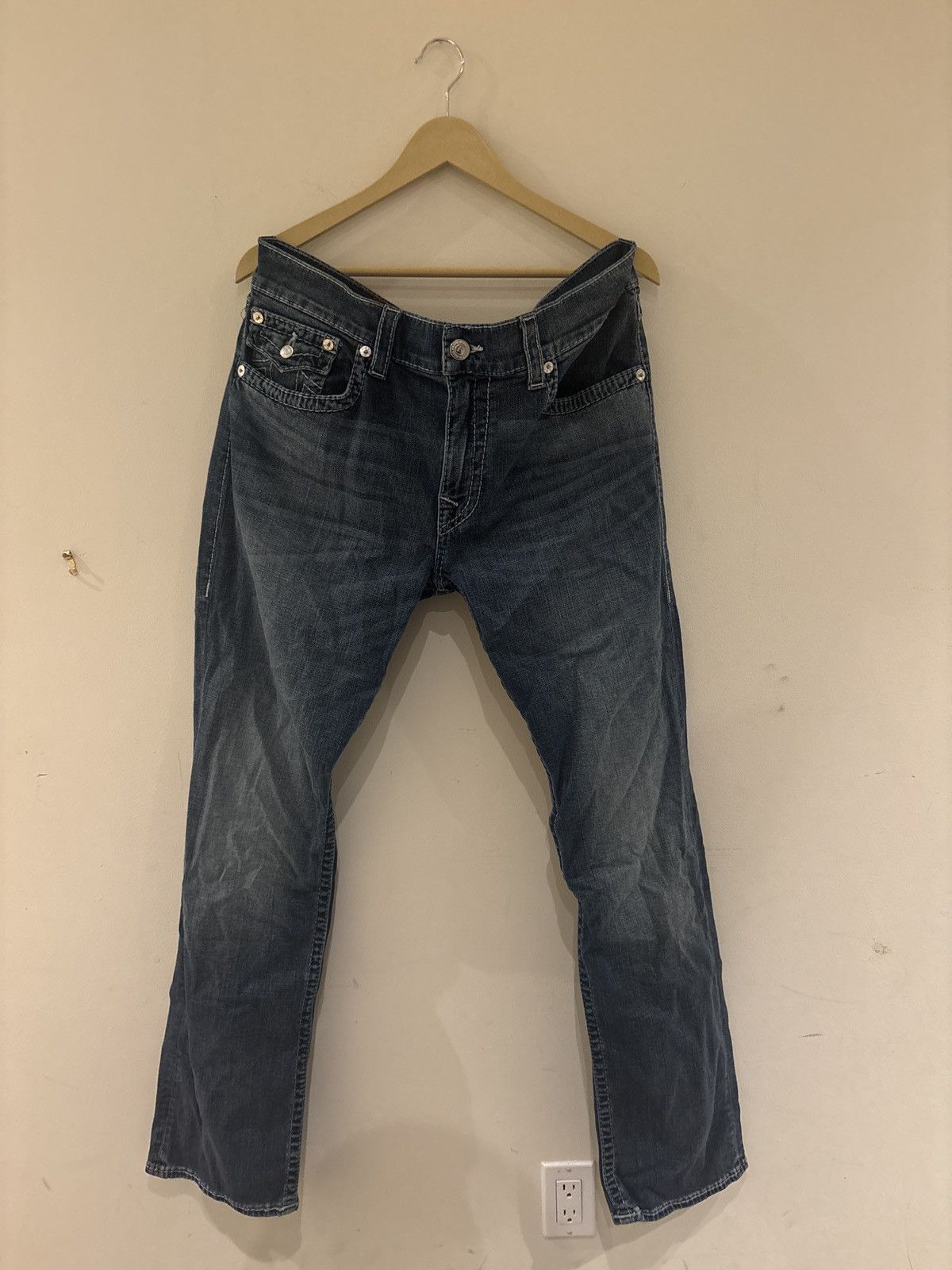 True Religion Vintage True Religion Straight Fit Jeans Size US 36 / EU 52 - 1 Thumbnail