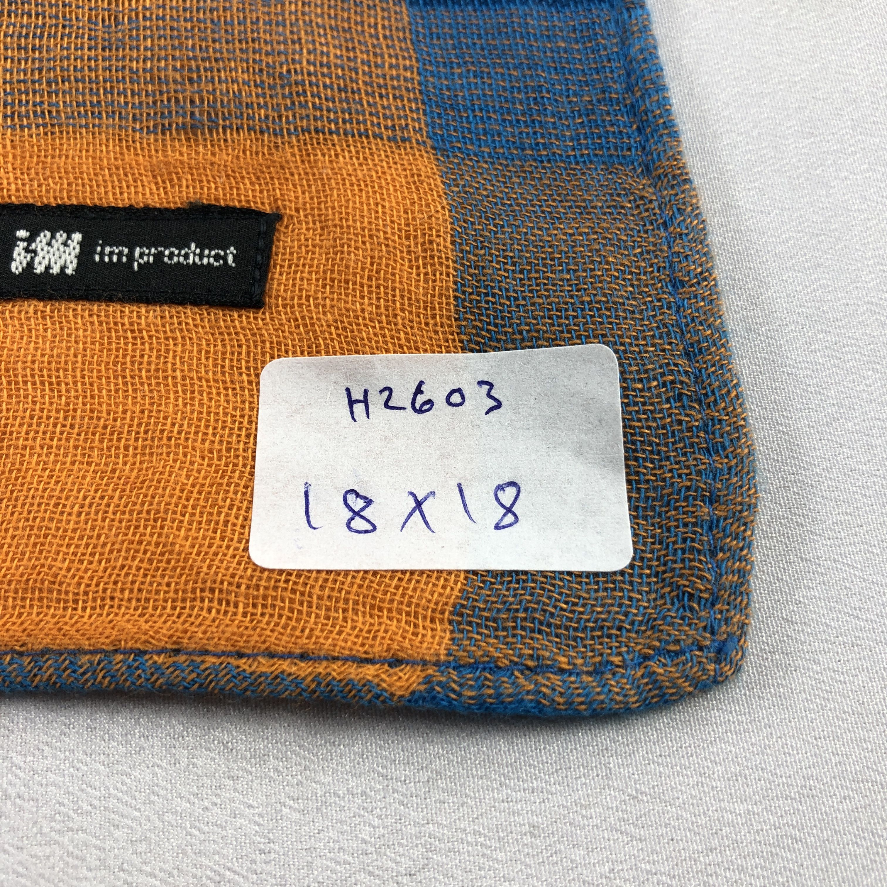 Issey Miyake × Vintage Issey Miyake Handkerchief Geometric Print H2603 Size ONE SIZE - 6 Thumbnail