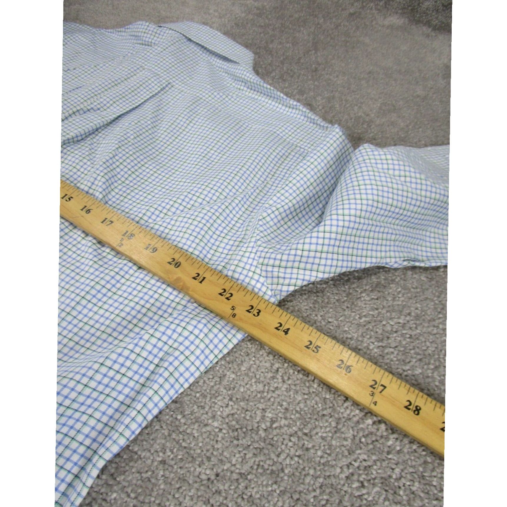 Brooks Brothers Brooks Brothers Mens Medium White Plaid Cotton Shirt Size US M / EU 48-50 / 2 - 6 Thumbnail