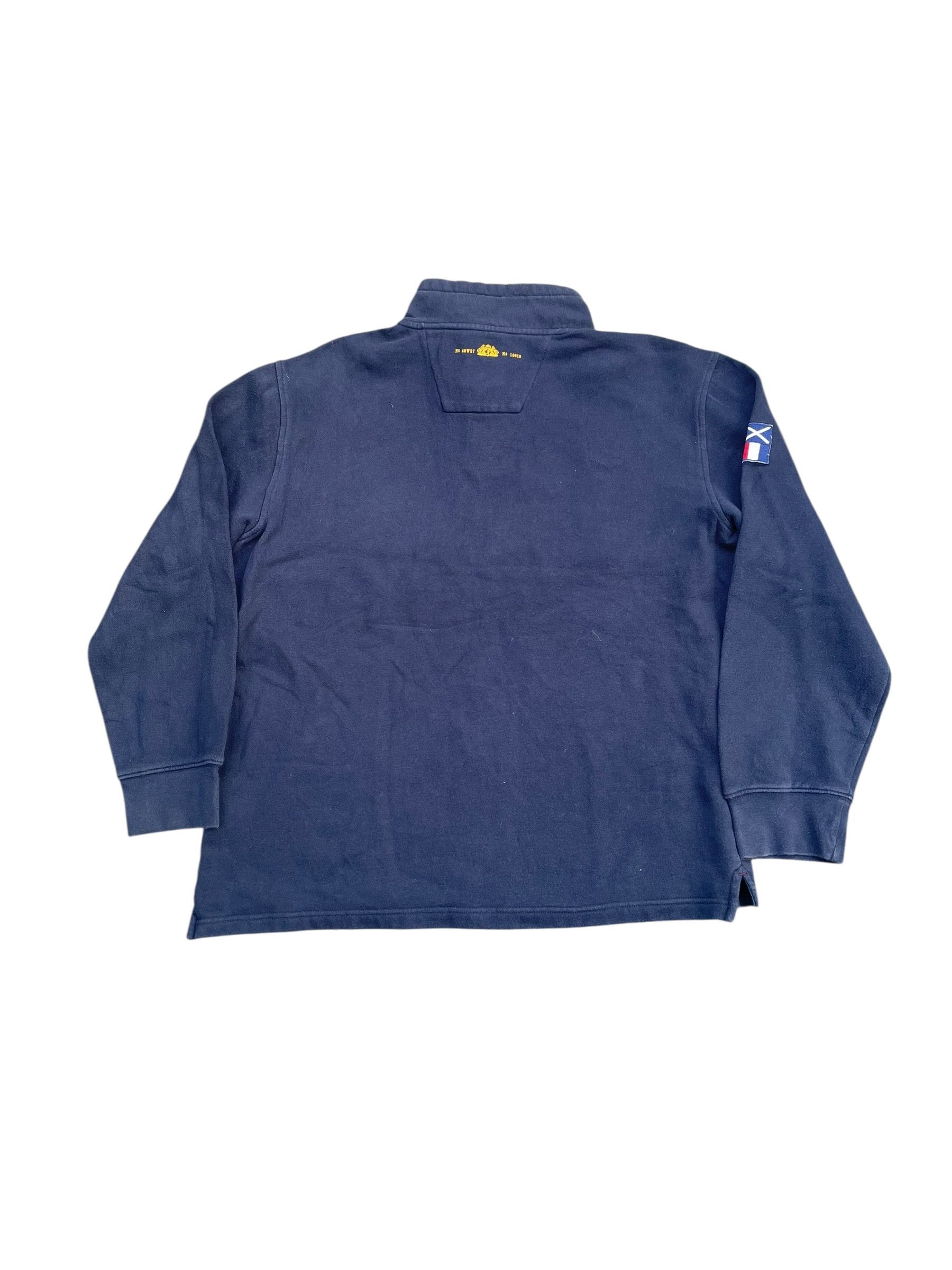 Nautica Nautica Zipper Collar Sweatshirt Size US XL / EU 56 / 4 - 7 Thumbnail