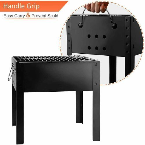 Designer × Homemade YSSOA 20'' Portable Foldable Outdoor Charcoal Barbecue Grill Size US L / EU 52-54 / 3 - 7 Thumbnail