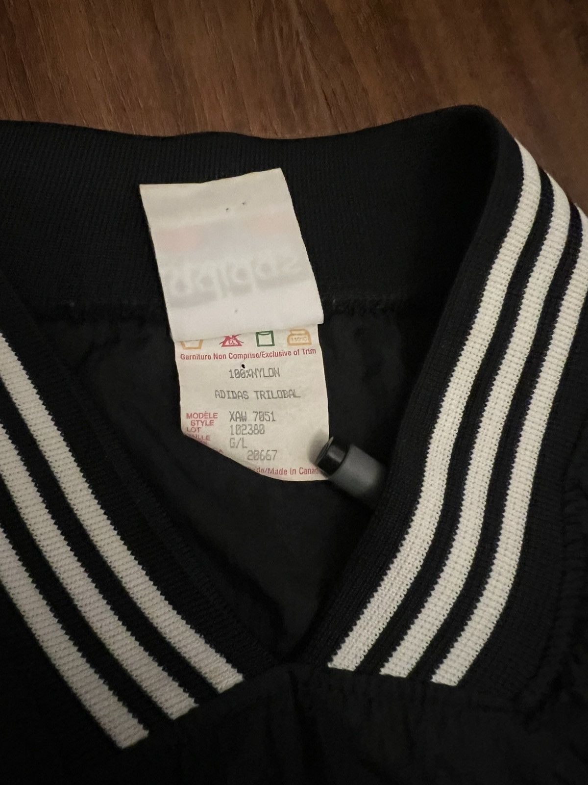 Adidas Vintage 90s Adidas Box Logo Windbreaker Size US L / EU 52-54 / 3 - 5 Thumbnail