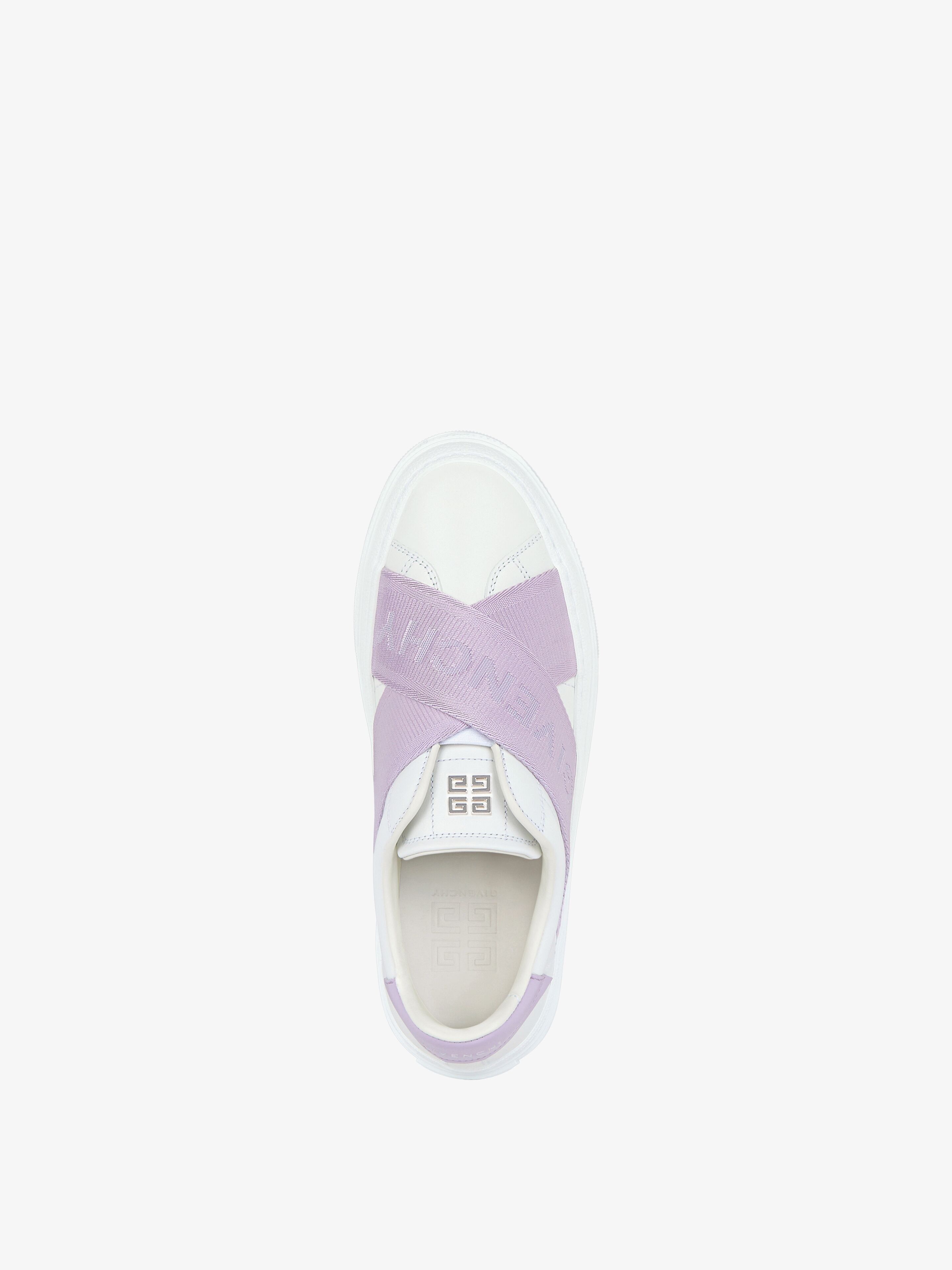 Givenchy o1srvl11e0225 City Sport Low-Top Sneakers in White/Lilac Size US 9 / IT 39 - 4 Thumbnail