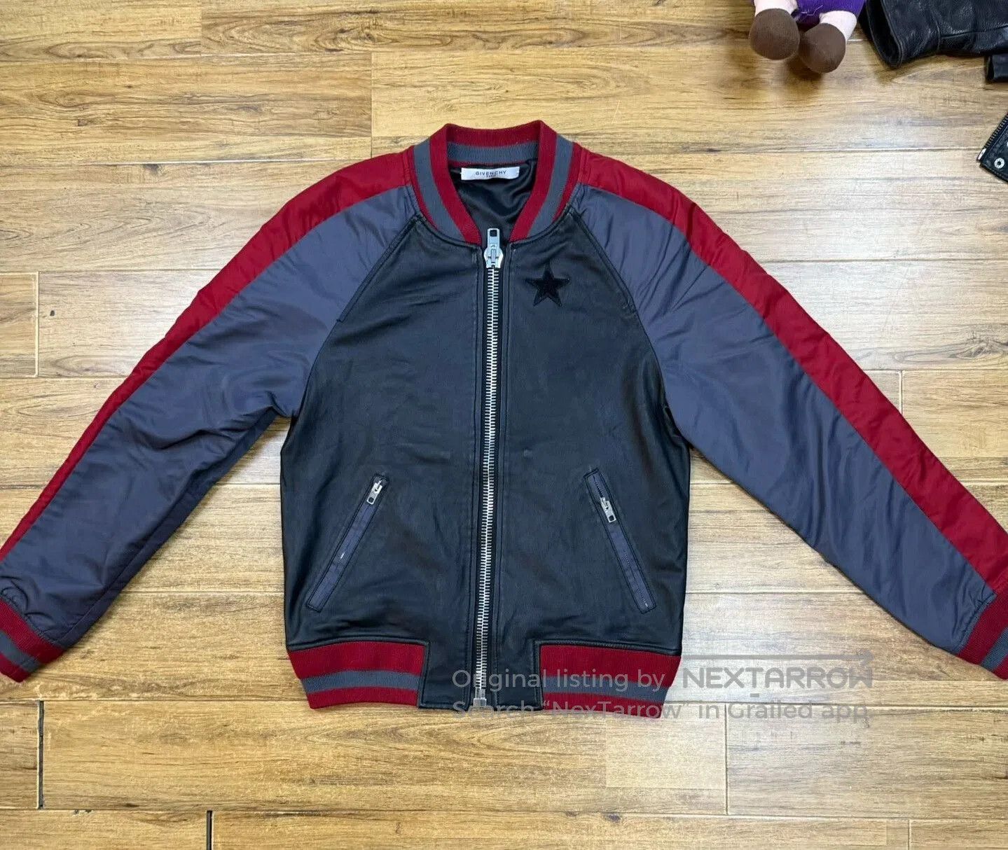 Givenchy Givenchy Classic Leather Jacket for Men. Size US M / EU 48-50 / 2 - 1 Thumbnail