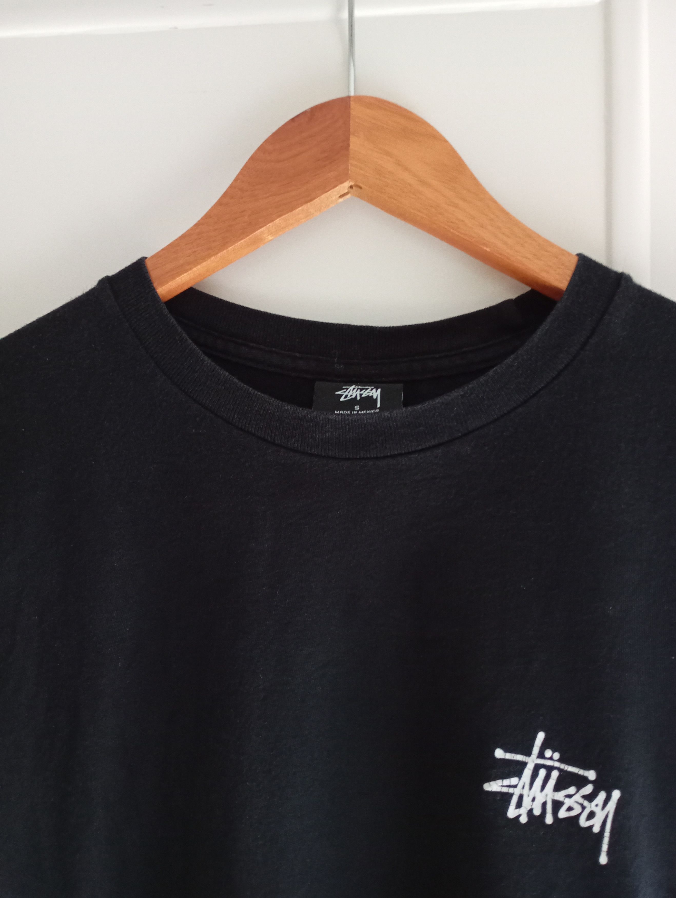 Stussy Vintage Stussy Black Long Sleeve Tshirt S Size US S / EU 44-46 / 1 - 5 Thumbnail