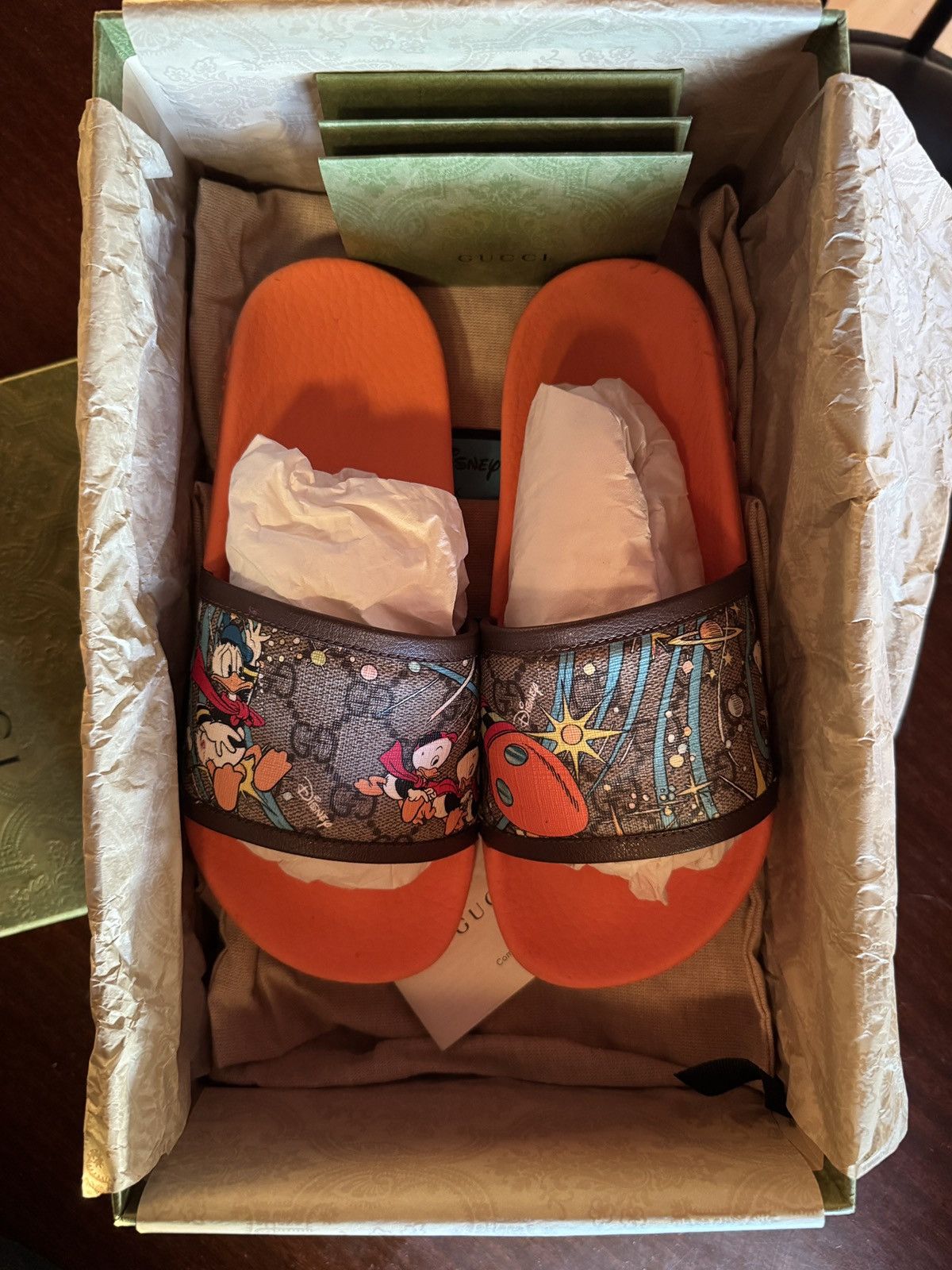 Disney × Gucci GUCCI X DISNEY DONALD DUCK Size US 5.5 / IT 35.5 - 10 Thumbnail