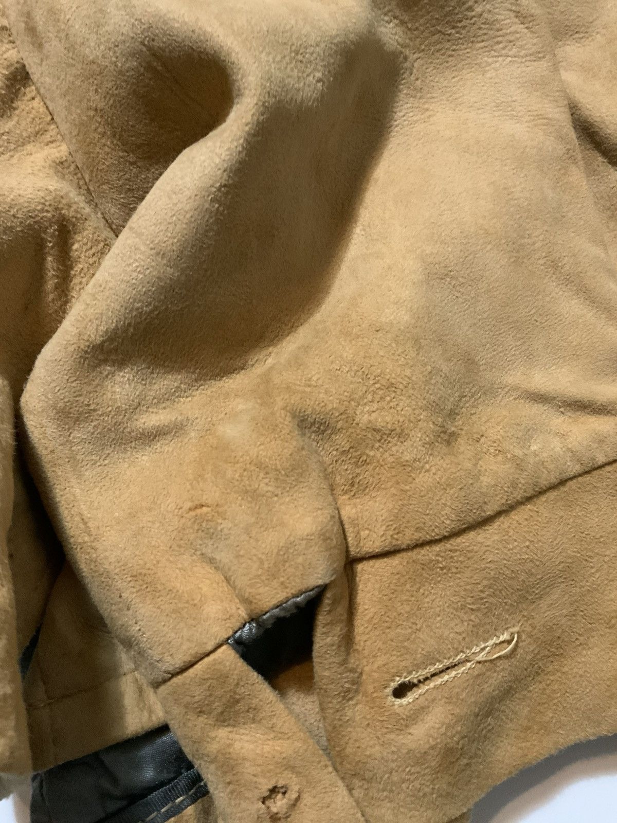 Vintage Vintage 50s 60s Kurland Star Dupont Suede Leather Jacket Size US M / EU 48-50 / 2 - 13 Thumbnail