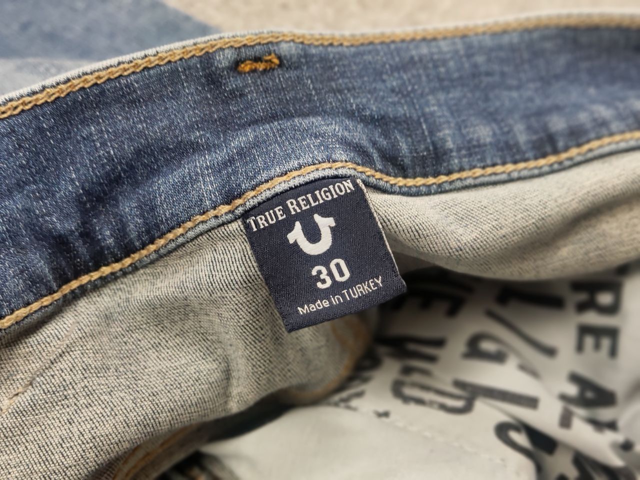 True Religion Vintage True Religion rocco trueflex relaxed Faded Jeans Y2K Size US 30 / EU 46 - 13 Thumbnail