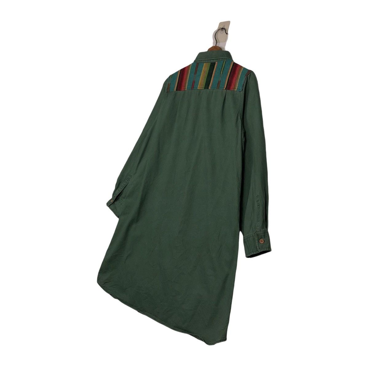 Japanese Brand 📌Vintage Titicaca Shirt Jacket Military Design Rich Green Size US M / EU 48-50 / 2 - 11 Thumbnail