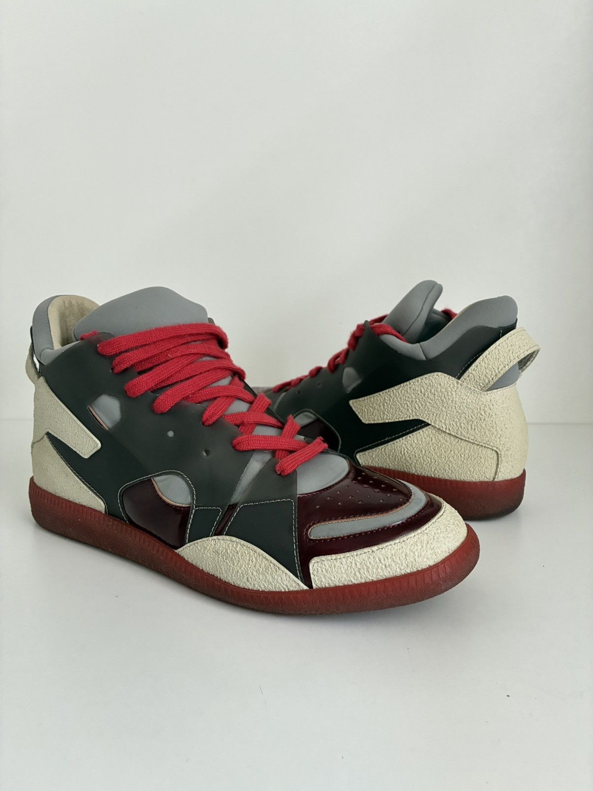 Maison Margiela Maison Margiela Rubber Paneled Neo-Sneakers luxury designer Size US 8 / EU 41 - 3 Thumbnail