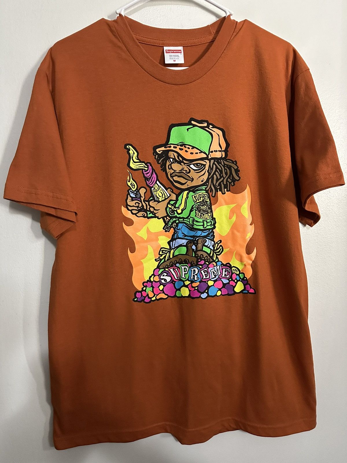Supreme Supreme Molotov Kid Tee Size US M / EU 48-50 / 2 - 1 Thumbnail