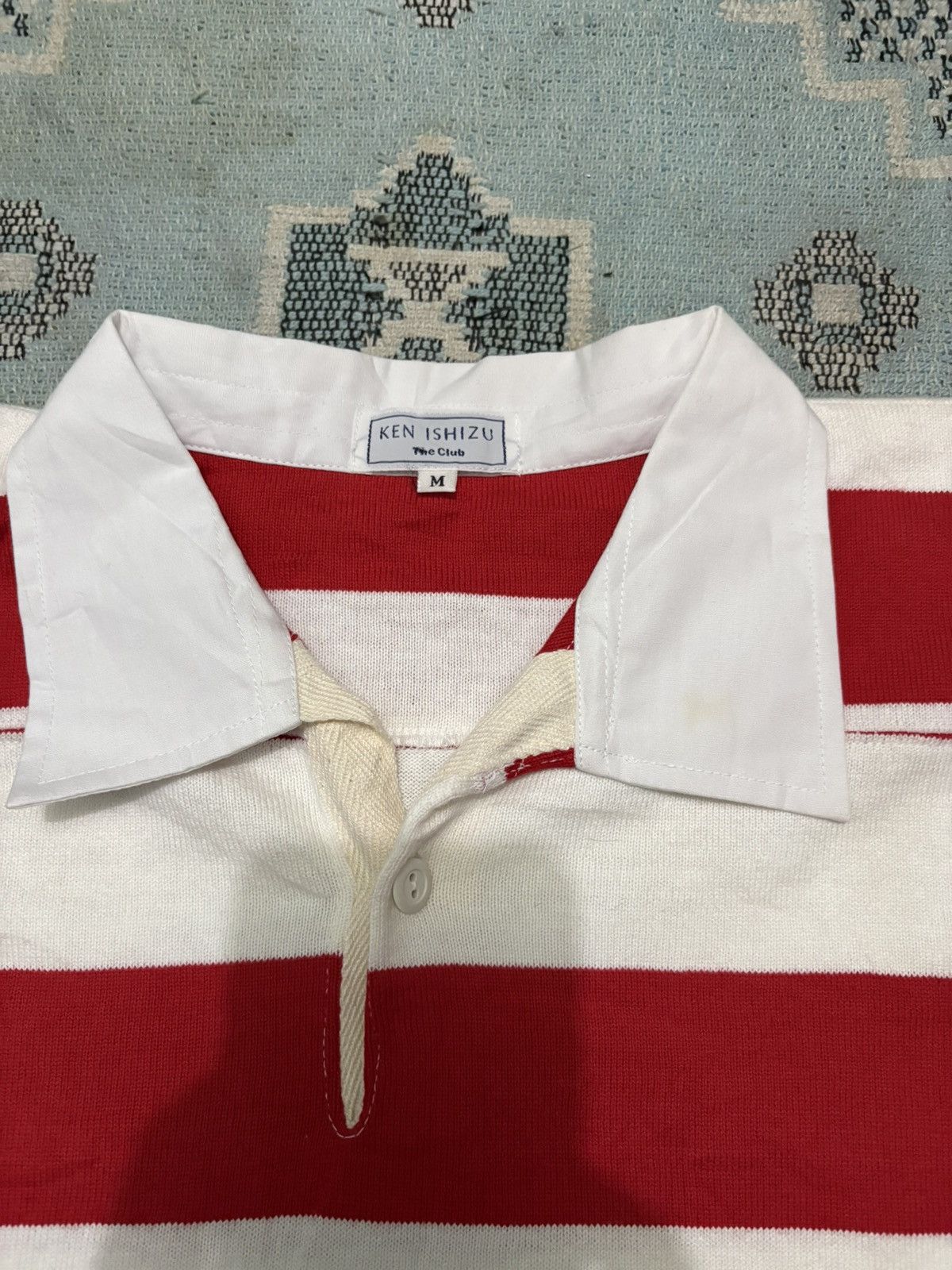 Vintage Vintage striped american football Size US M / EU 48-50 / 2 - 6 Thumbnail