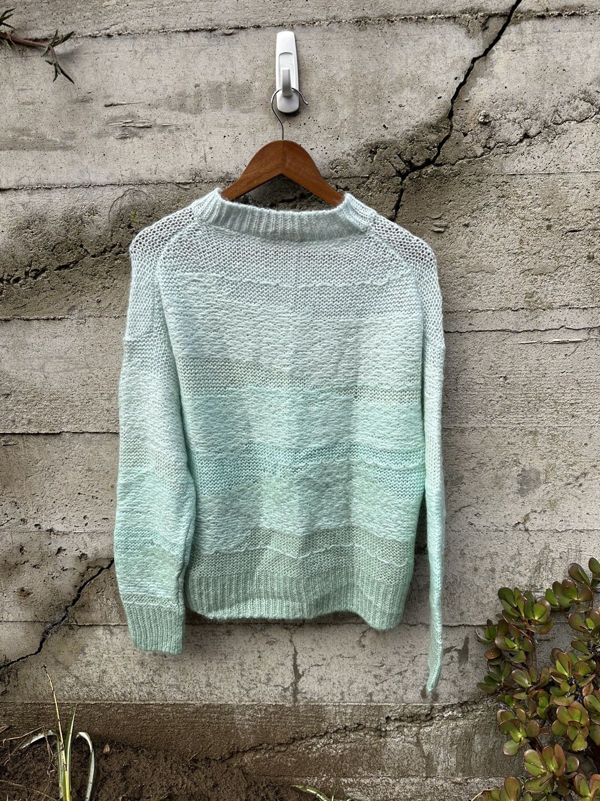Acne Studios RARE GRAIL Acne Studios mint breeze waves sweater unisex Size US M / EU 48-50 / 2 - 3 Thumbnail