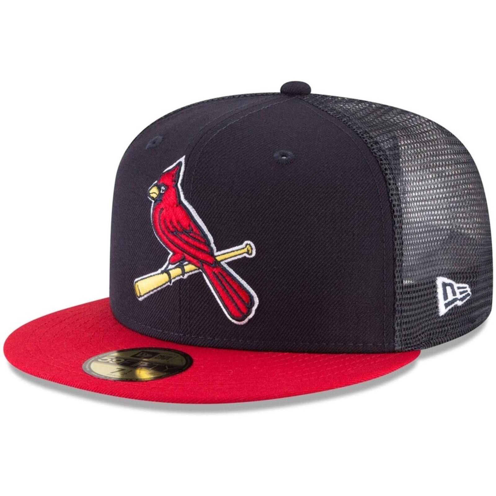 New Era New Era St. Louis Cardinals Mesh Trucker 59FIFTY 7 1/2 Size ONE SIZE - 1 Thumbnail