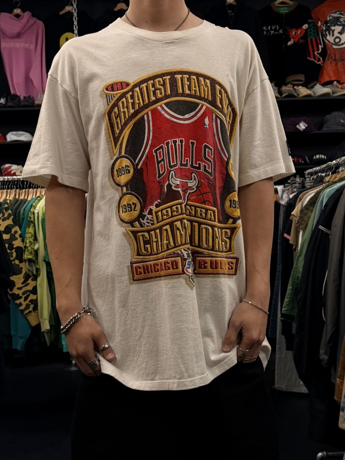 Vintage Vintage bulls championship tee Size US L / EU 52-54 / 3 - 1 Thumbnail