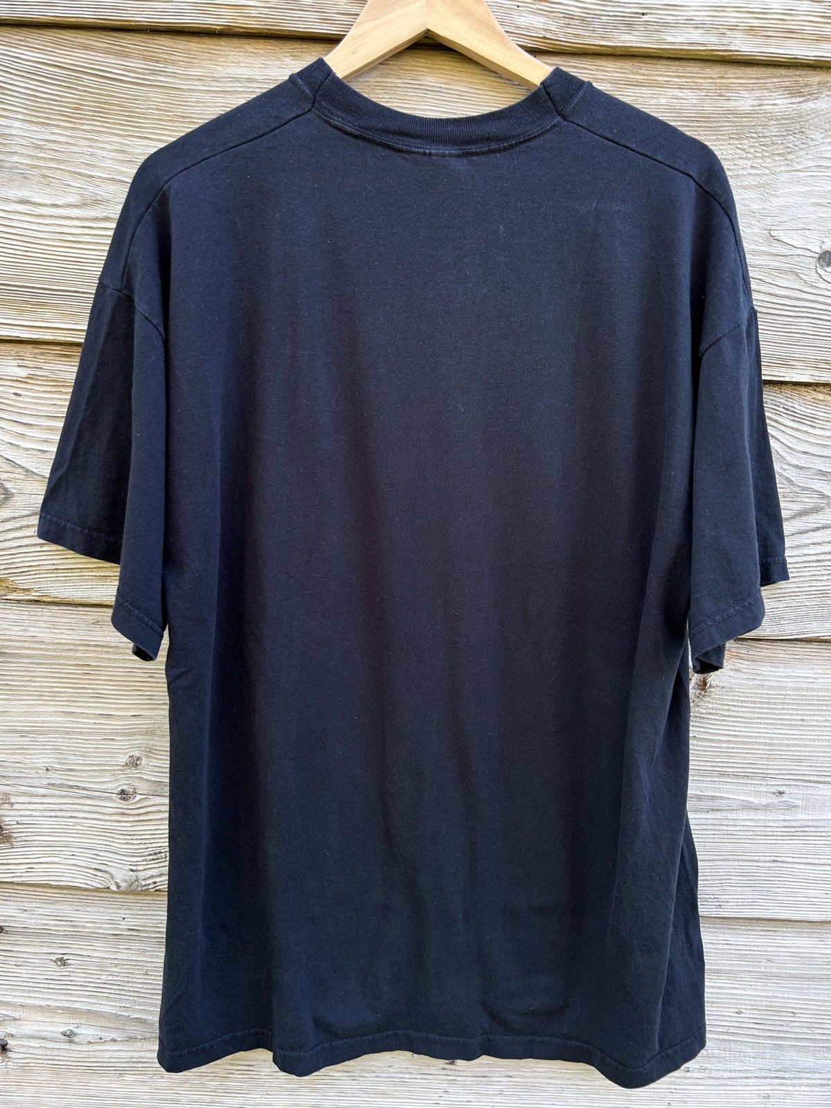 Vintage 90s Vintage 1999 Drunk Santa MCS Berlin T-Shirt In Black Size US XL / EU 56 / 4 - 7 Thumbnail