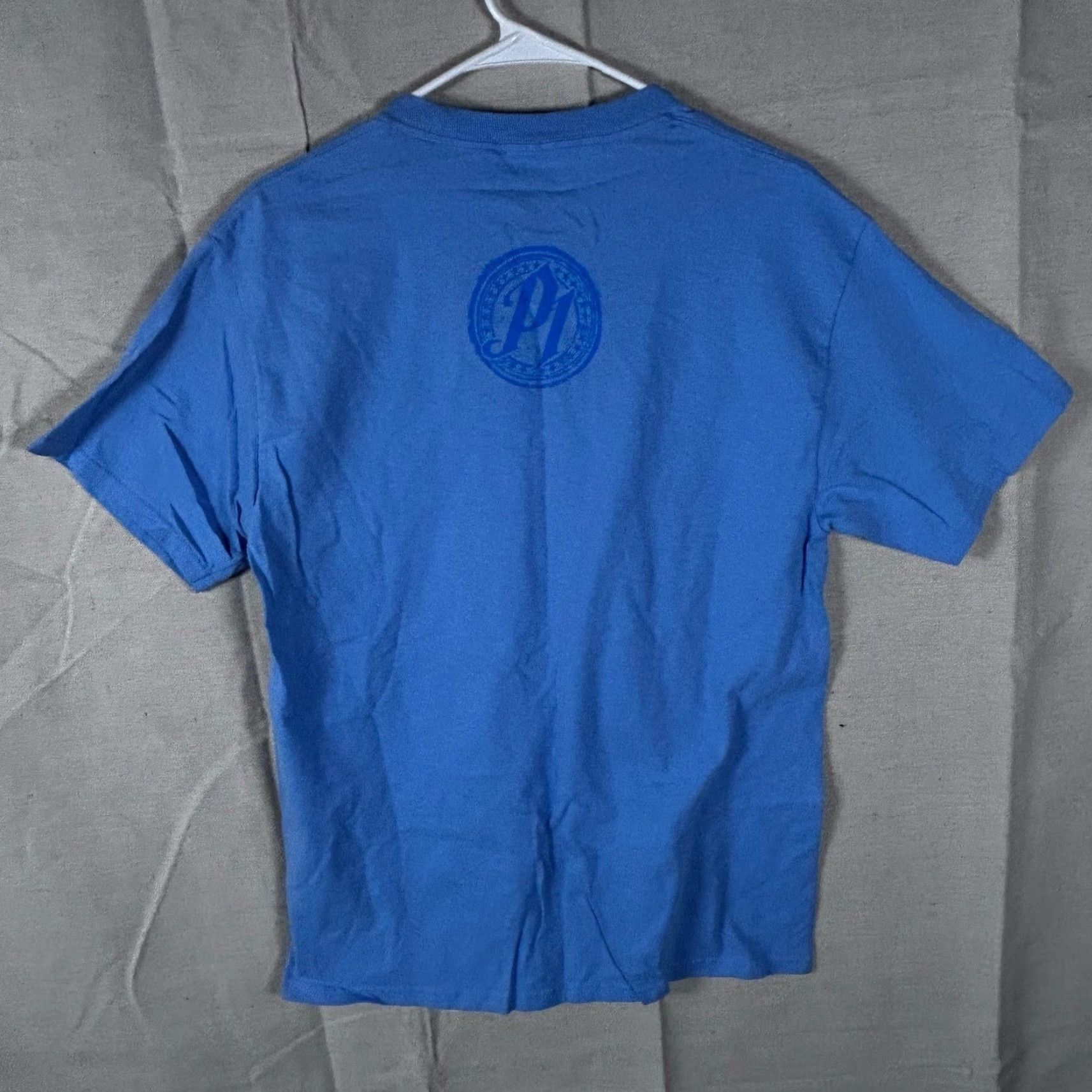 Vintage VINTAGE WWE AJ Styles The House That AJ Built T-Shirt Mens Medium Blue Wrestling Tee Size US M / EU 48-50 / 2 - 3 Thumbnail