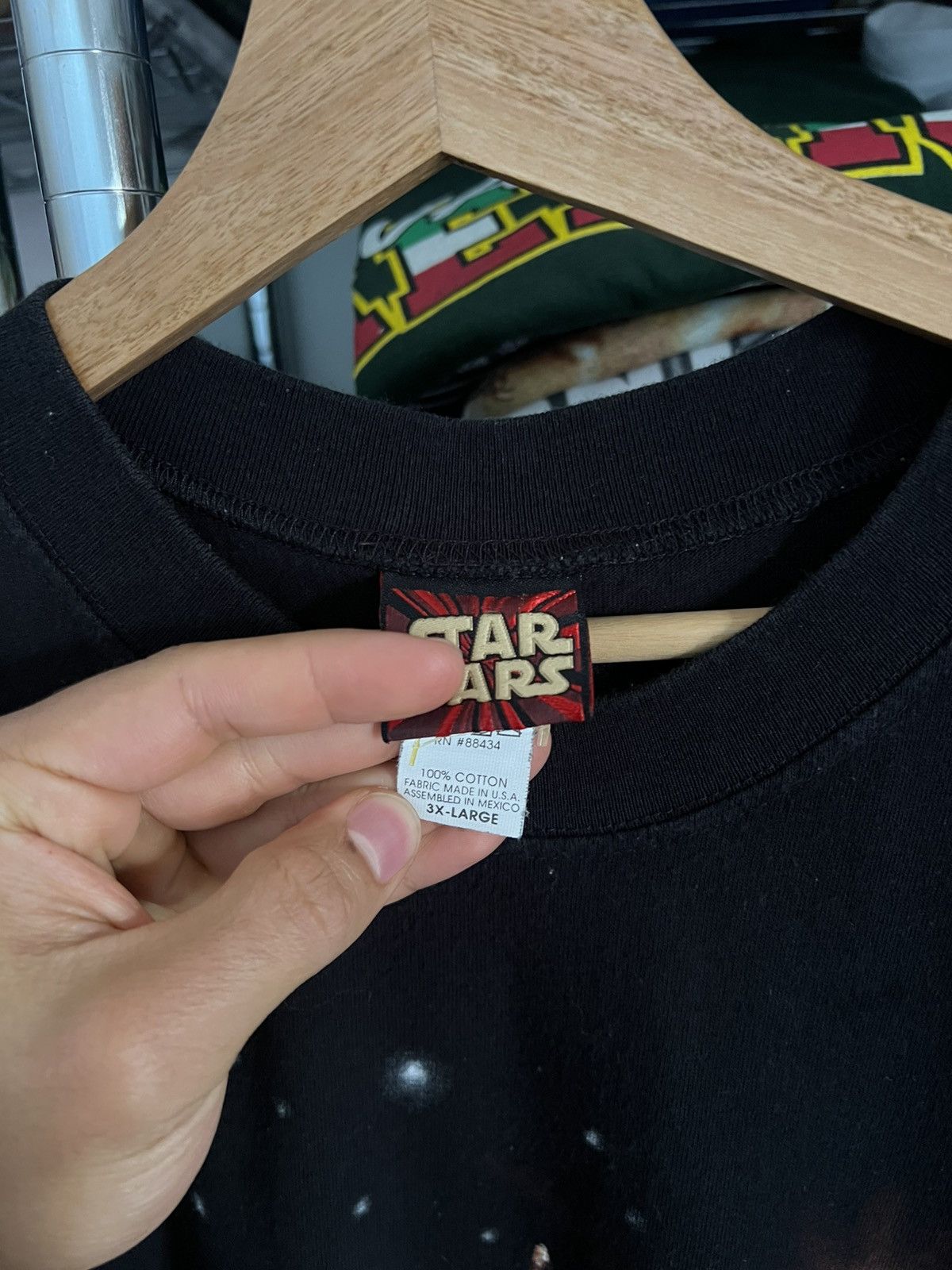 Star Wars 3XL 90s Star Wars Sith Darth Maul Move Promo Tee Size US XXL / EU 58 / 5 - 2 Thumbnail