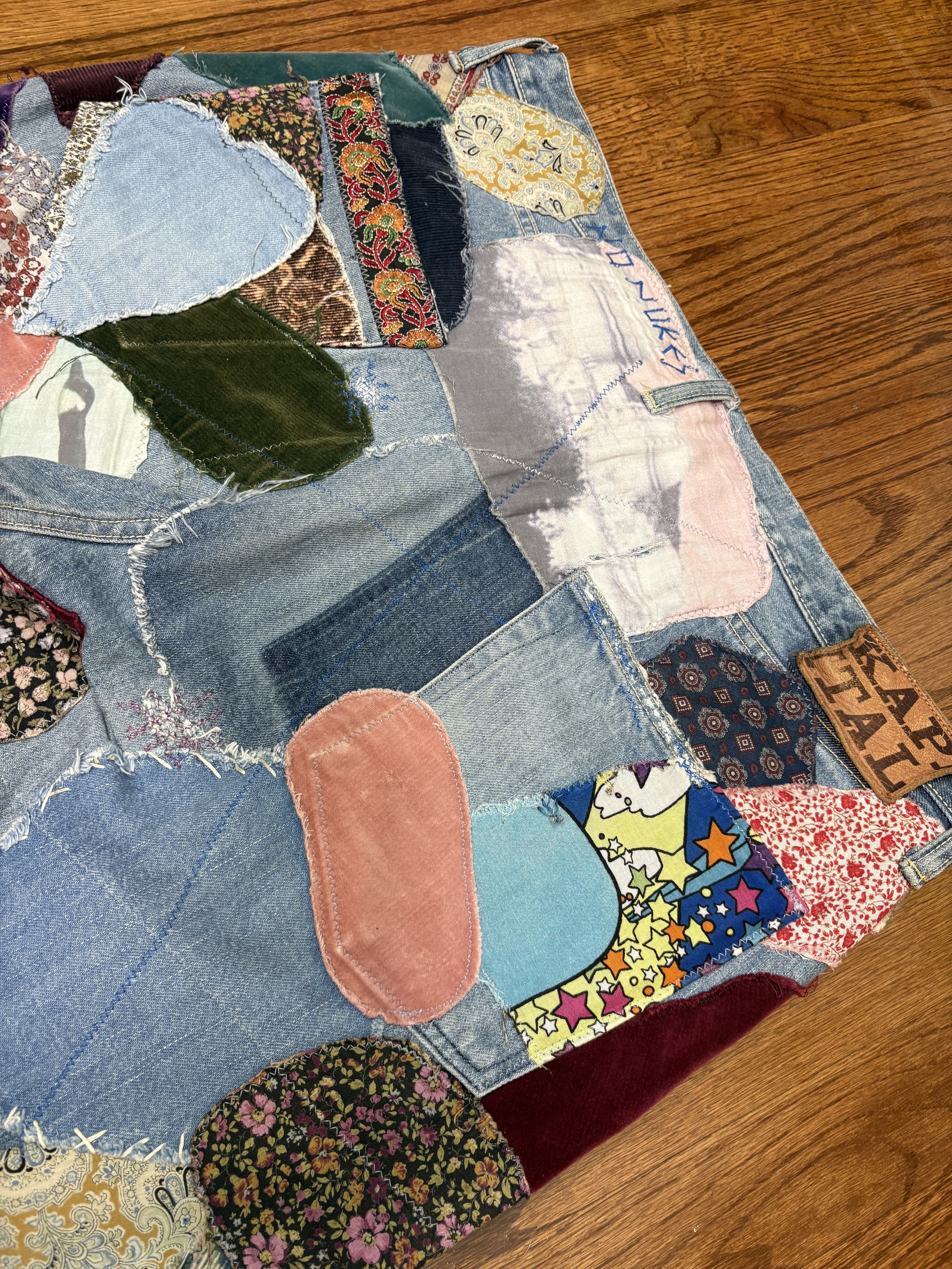Kapital Kapital Patchwork Monkey Cisco Denim Size US 38 / EU 54 - 5 Thumbnail