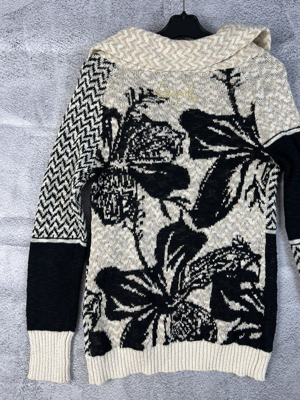 Designer × Desigual Desigual full zip knit sweater Size S / US 4 / IT 40 - 9 Thumbnail