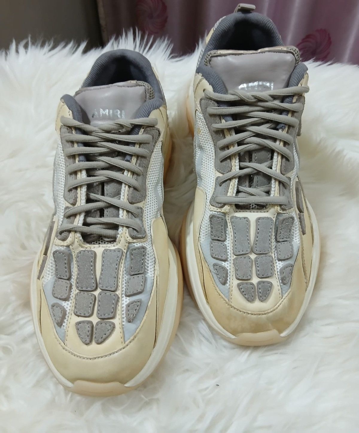 Amiri Amiri Bone Runner Sneakers. Size US 11 / EU 44 - 1 Thumbnail