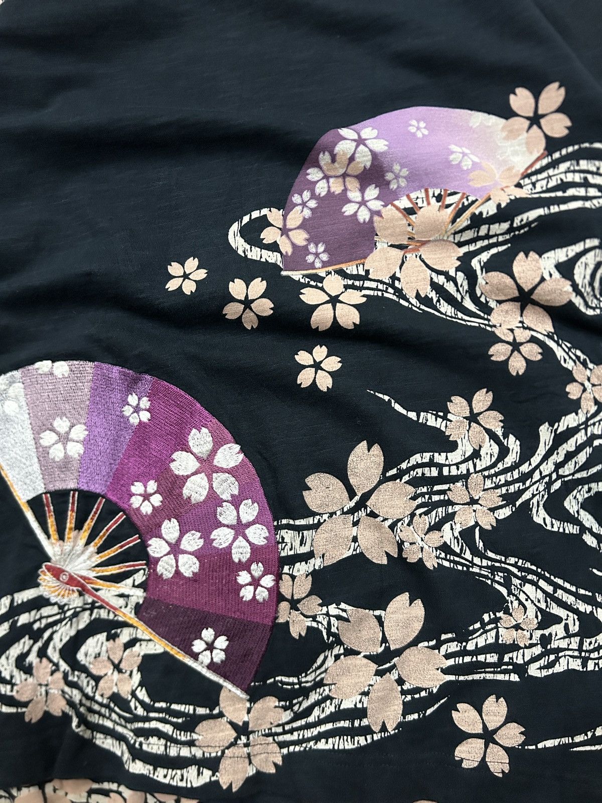 Japanese Brand Sukajan Karakuri Embroidery Overprint Tee Size US M / EU 48-50 / 2 - 3 Thumbnail