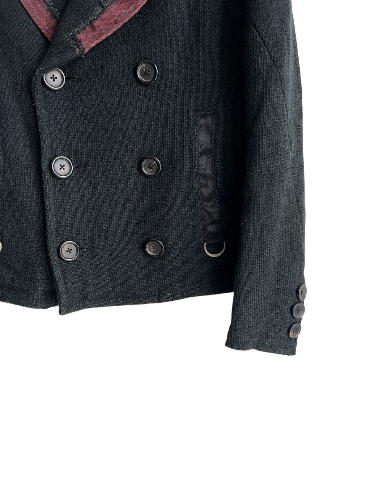 If Six Was Nine 1990s MFG Overprinted Witch Double Breast Biker Jacket Size US M / EU 48-50 / 2 - 7 Thumbnail