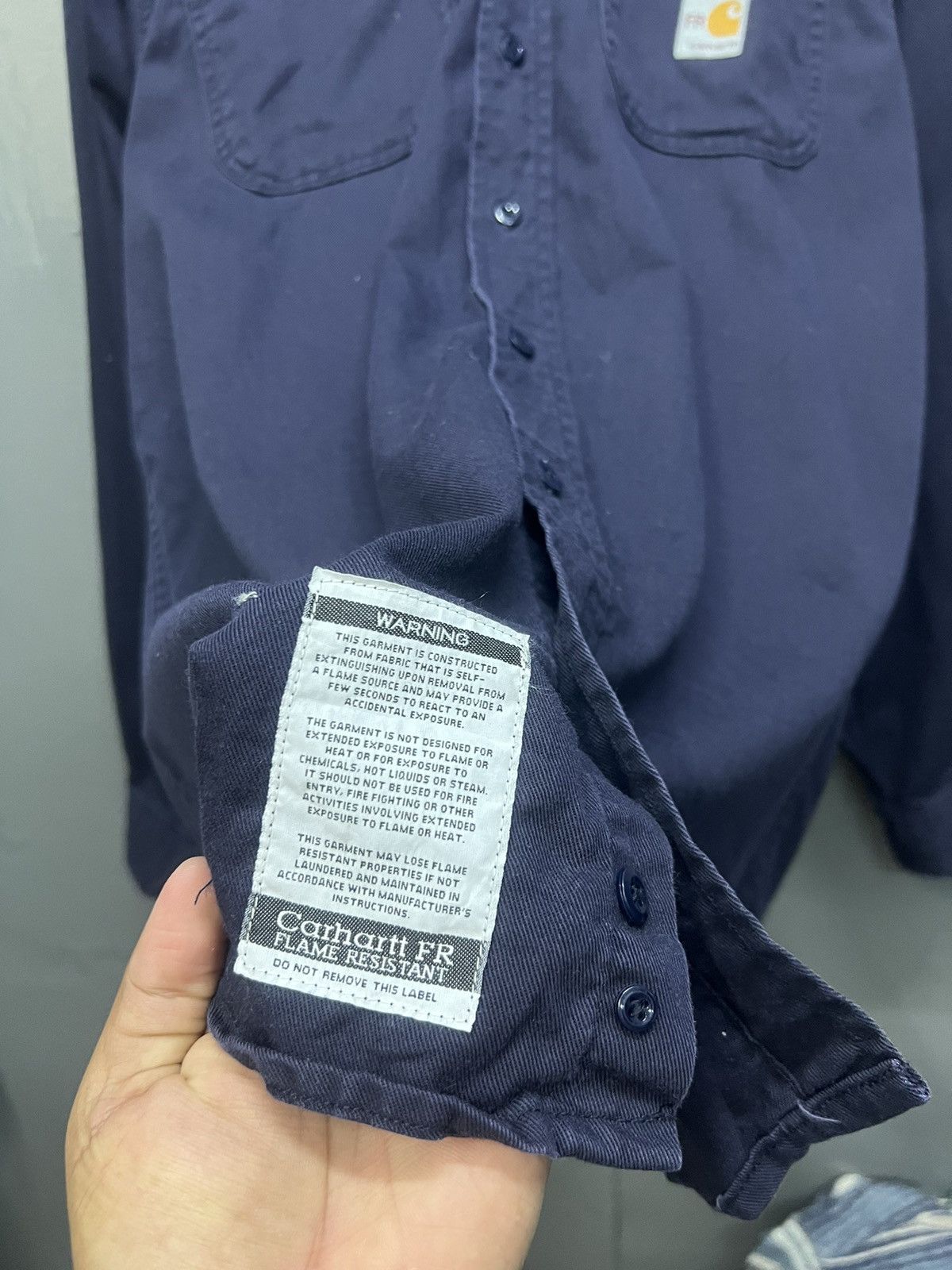 Carhartt Carhartt FR Flame Resistant Shirt Longsleeve Size US M / EU 48-50 / 2 - 5 Thumbnail
