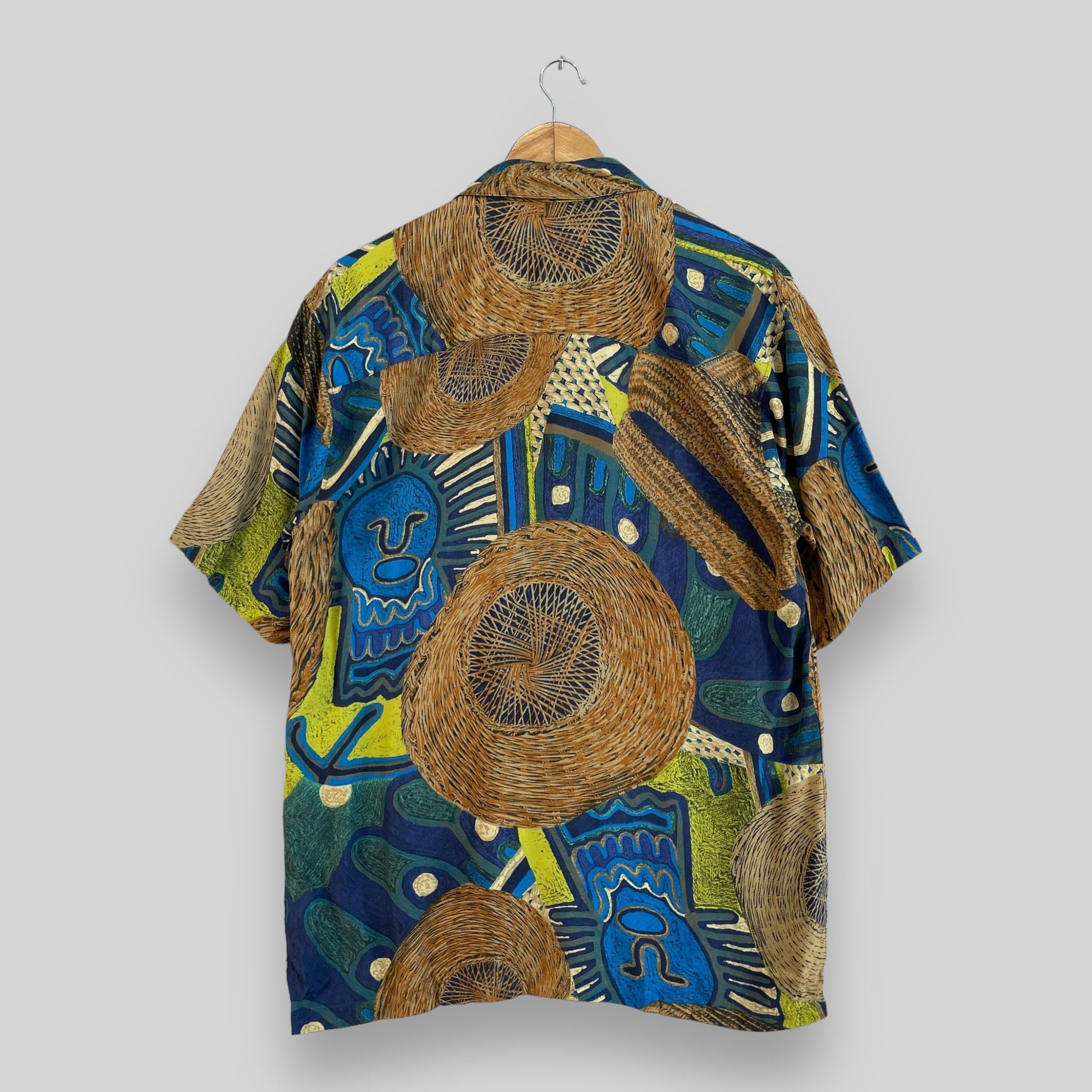 Japanese Brand × Vintage Vintage ARAMIS Pop Art Avant Garde Novelty Baroque Shirt Size US M / EU 48-50 / 2 - 8 Thumbnail