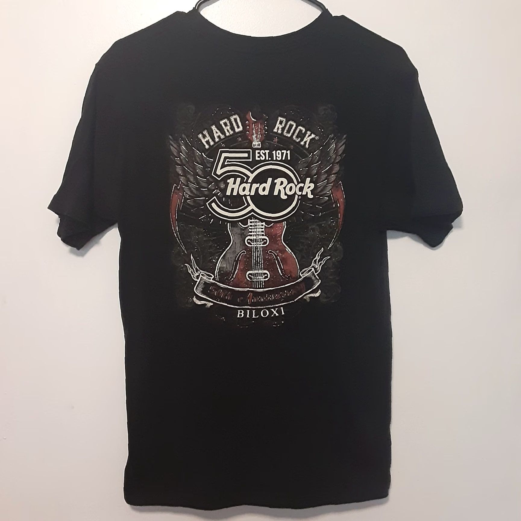 Hard Rock Cafe Hard Rock Biloxi T Shirt Mens M Limited Edition Black Short Sleeve Shirt Mens M Black Limited Edition Rock Music Biloxi T Shirt Size US M / EU 48-50 / 2 - 2 Thumbnail