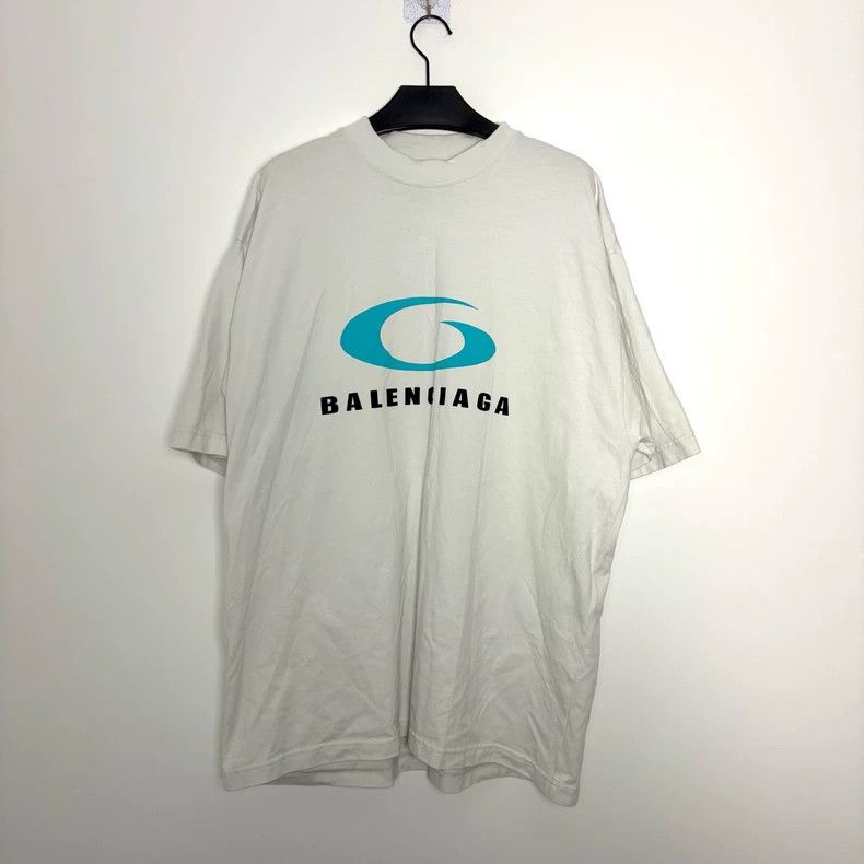 Balenciaga Balenciaga SS24 Letter Logo pattern print crew neck short Size US M / EU 48-50 / 2 - 1 Thumbnail