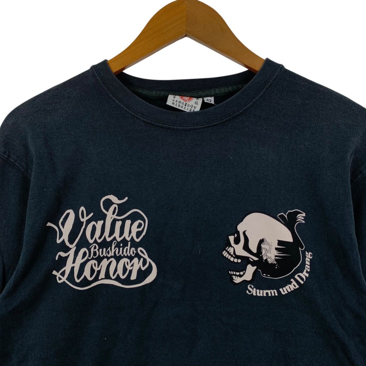 Tedman TEDMAN Ted Company Value Bushido Honor Skull Bones TShirt Size US M / EU 48-50 / 2 - 5 Thumbnail