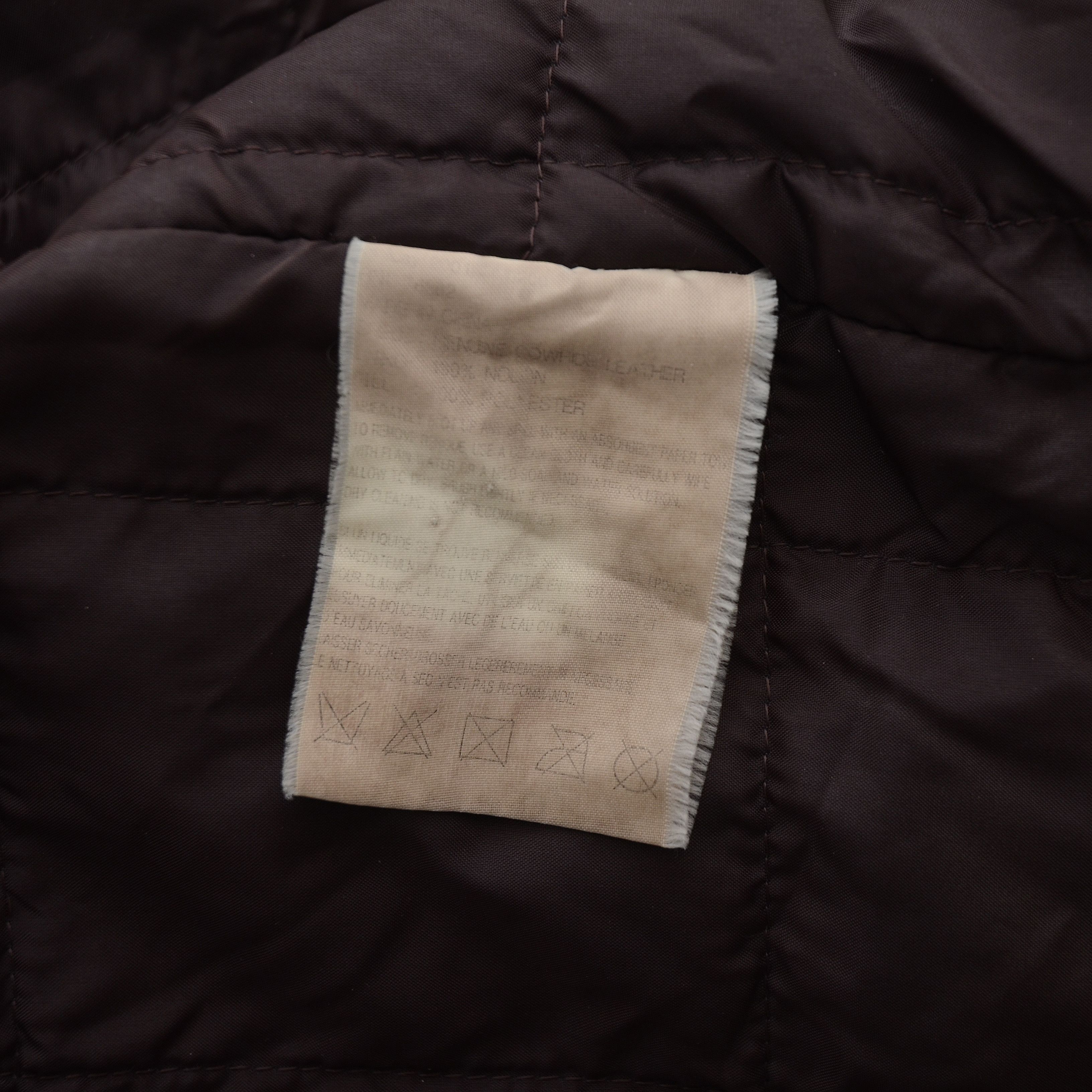 Timberland Vintage Y2K 2001 Timberland Brown Purple Leather Jacket S Size US S / EU 44-46 / 1 - 14 Thumbnail