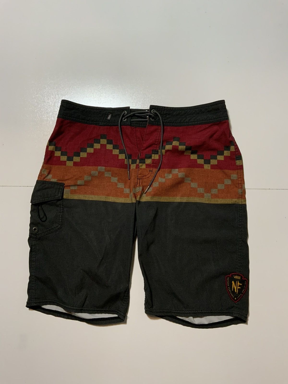 Vans Vans X Nathan Fletcher Into Oblivion Southwestern Shorts Size US 32 / EU 48 - 3 Thumbnail