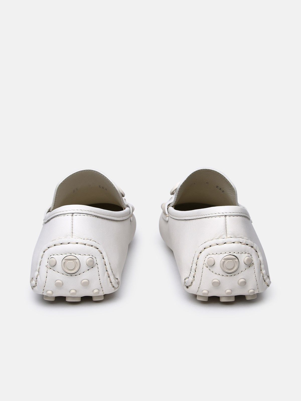 Salvatore Ferragamo o1s1rm0725 Loafers in White Size US 11 / EU 44 - 4 Thumbnail