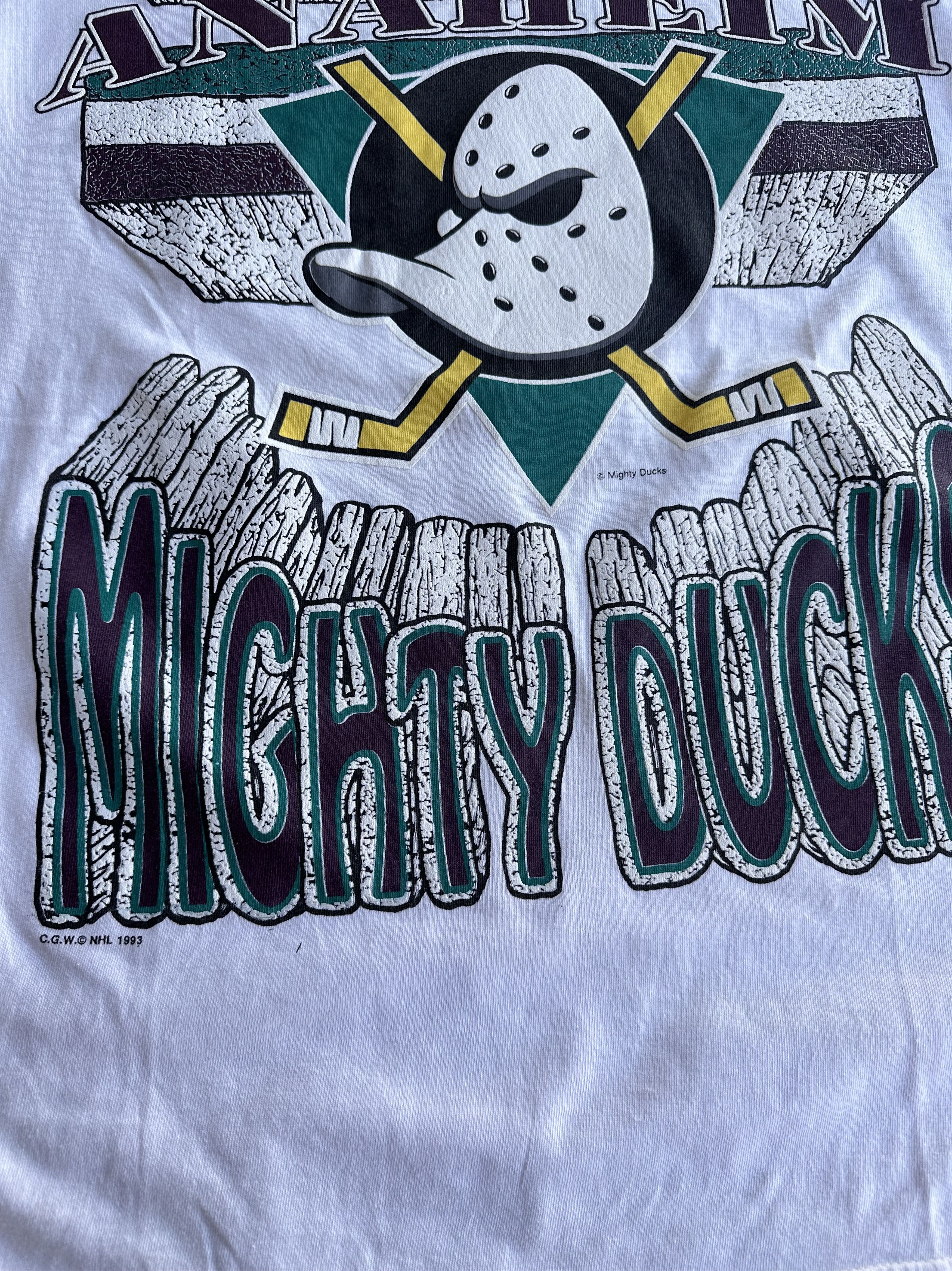NFL × NHL × Vintage The Mighty Ducks Vintage nfl t shirt Size US XL / EU 56 / 4 - 3 Thumbnail