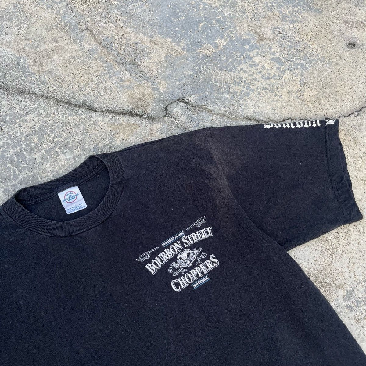 West Coast Choppers Vintage 90s Choppers Bourbon Street Nice Print Out Design Size US L / EU 52-54 / 3 - 5 Thumbnail