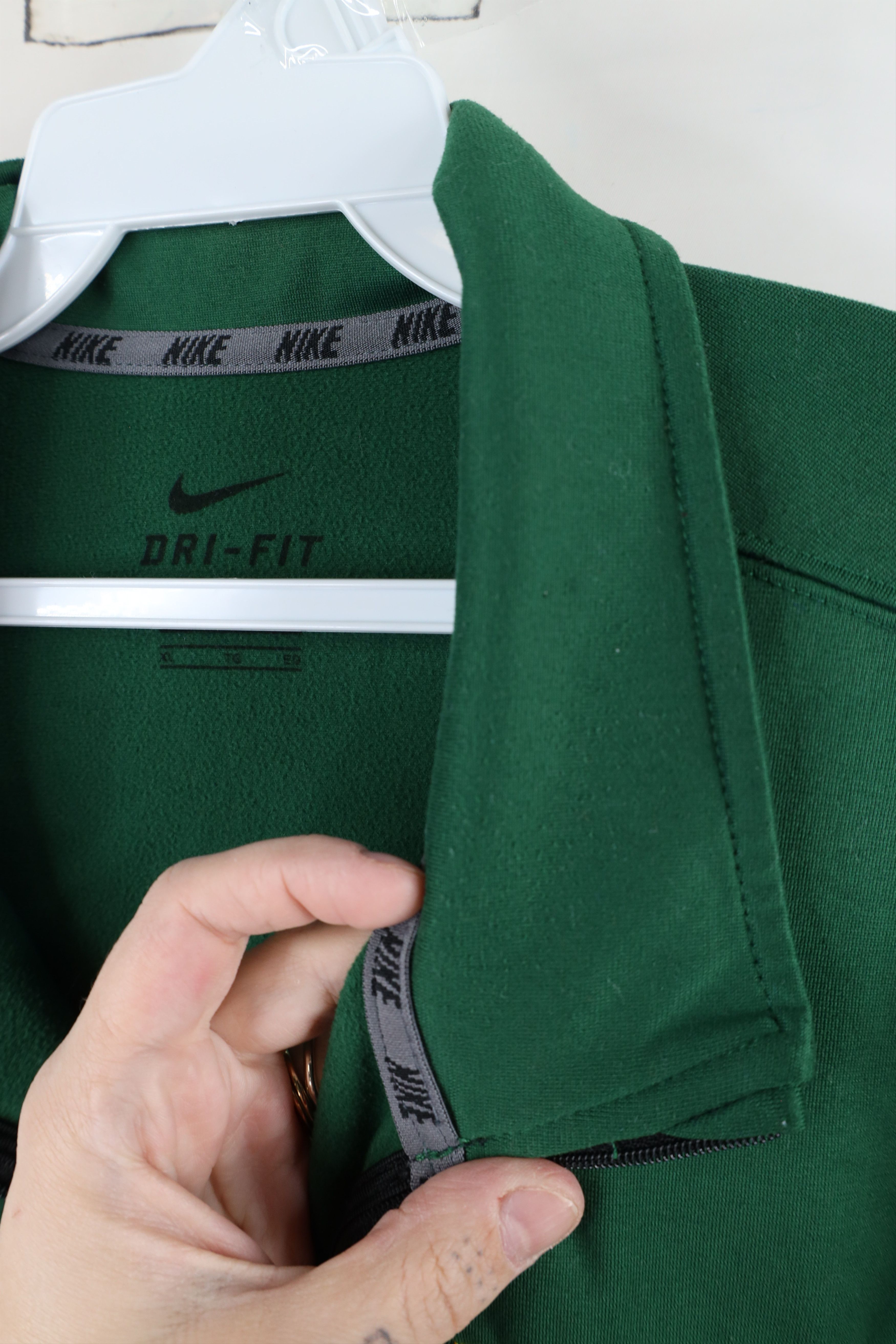 Nike × Vintage Nike University of Oregon Baseball Half Zip Pullover Sweater Size US XL / EU 56 / 4 - 7 Thumbnail