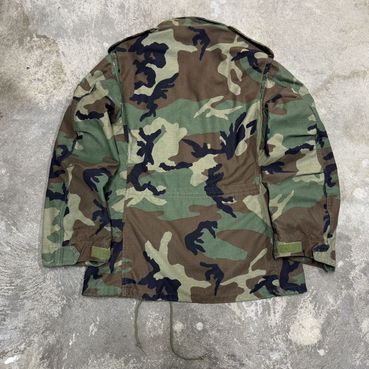 Vintage USAF M-65 Woodland Field Jacket w/ Liner / Small Regular Size US S / EU 44-46 / 1 - 4 Thumbnail