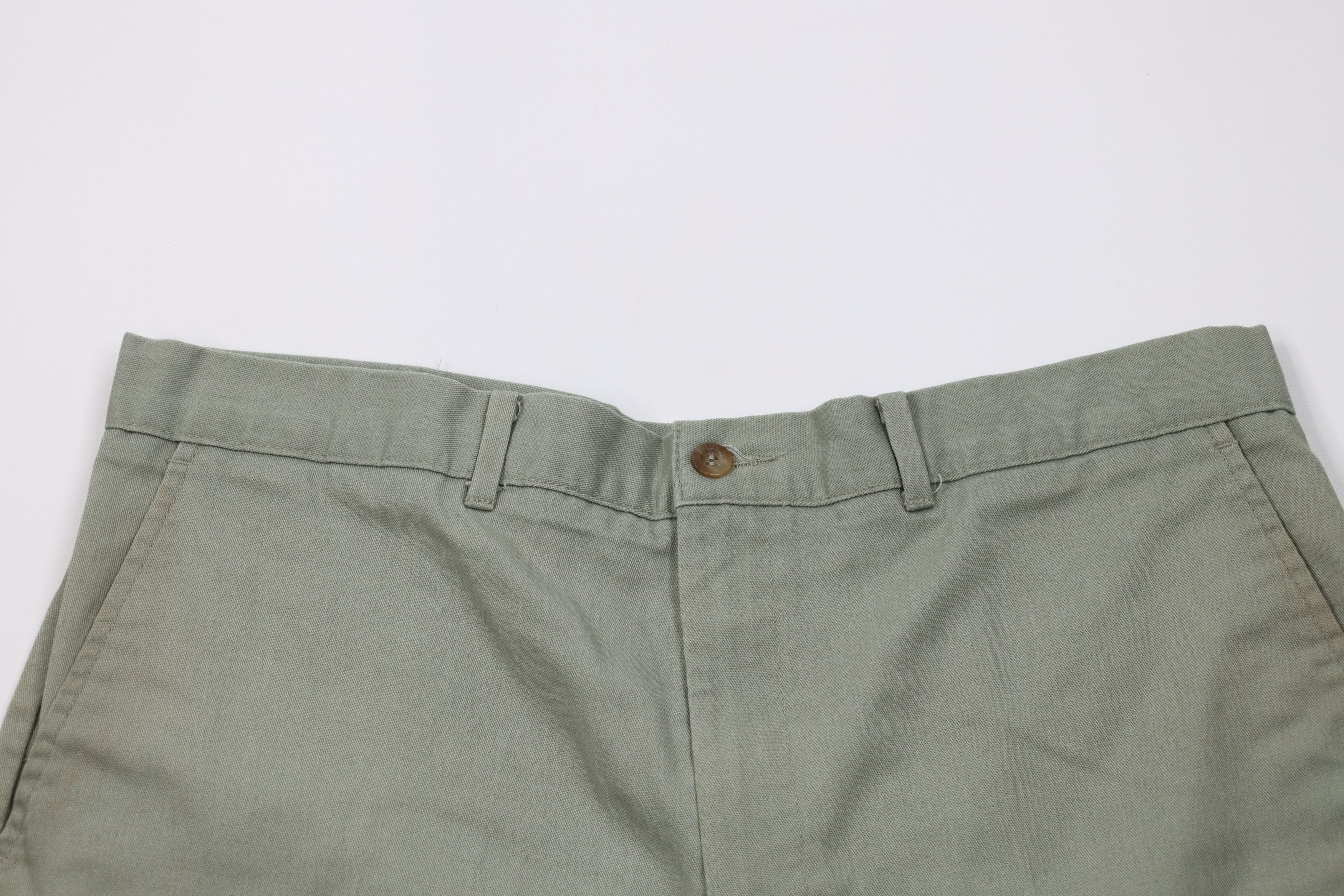 Vintage Vintage 90s Streetwear Above Knee Chino Golf Shorts Green Size US 34 / EU 50 - 2 Thumbnail