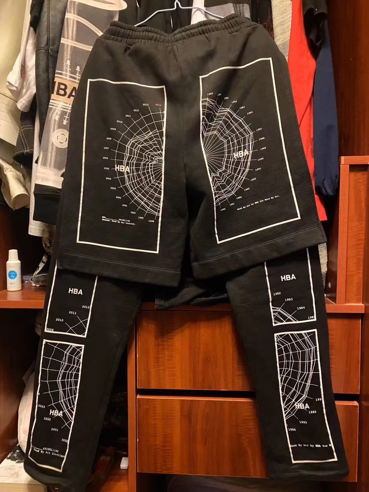 HBA Fake Two-Layer pants