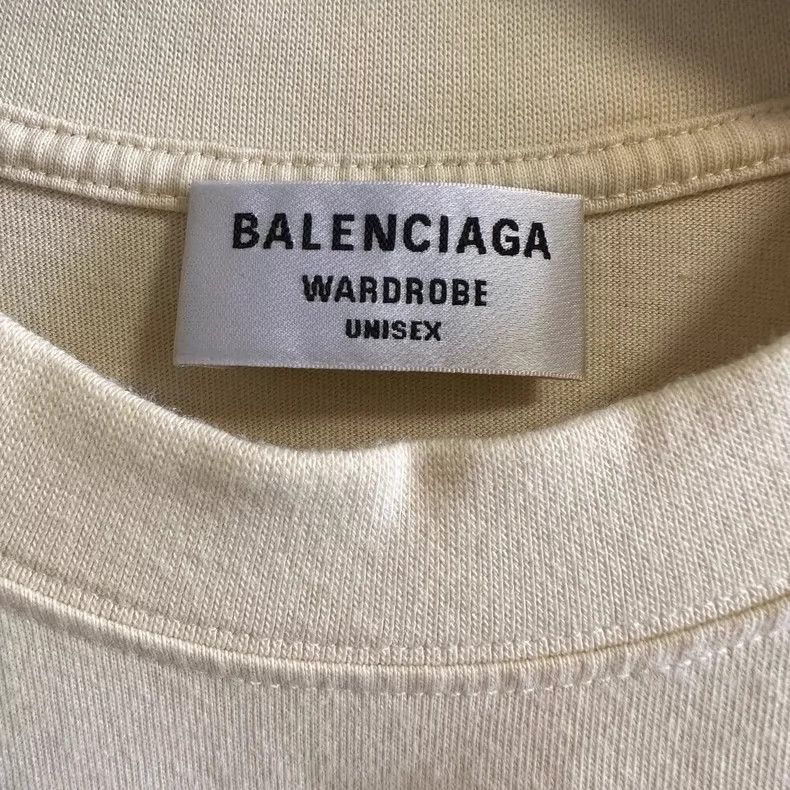 Balenciaga Balenciaga SS22 Scissors Wheatear Embroidered logo Crew Nec Size US L / EU 52-54 / 3 - 5 Thumbnail