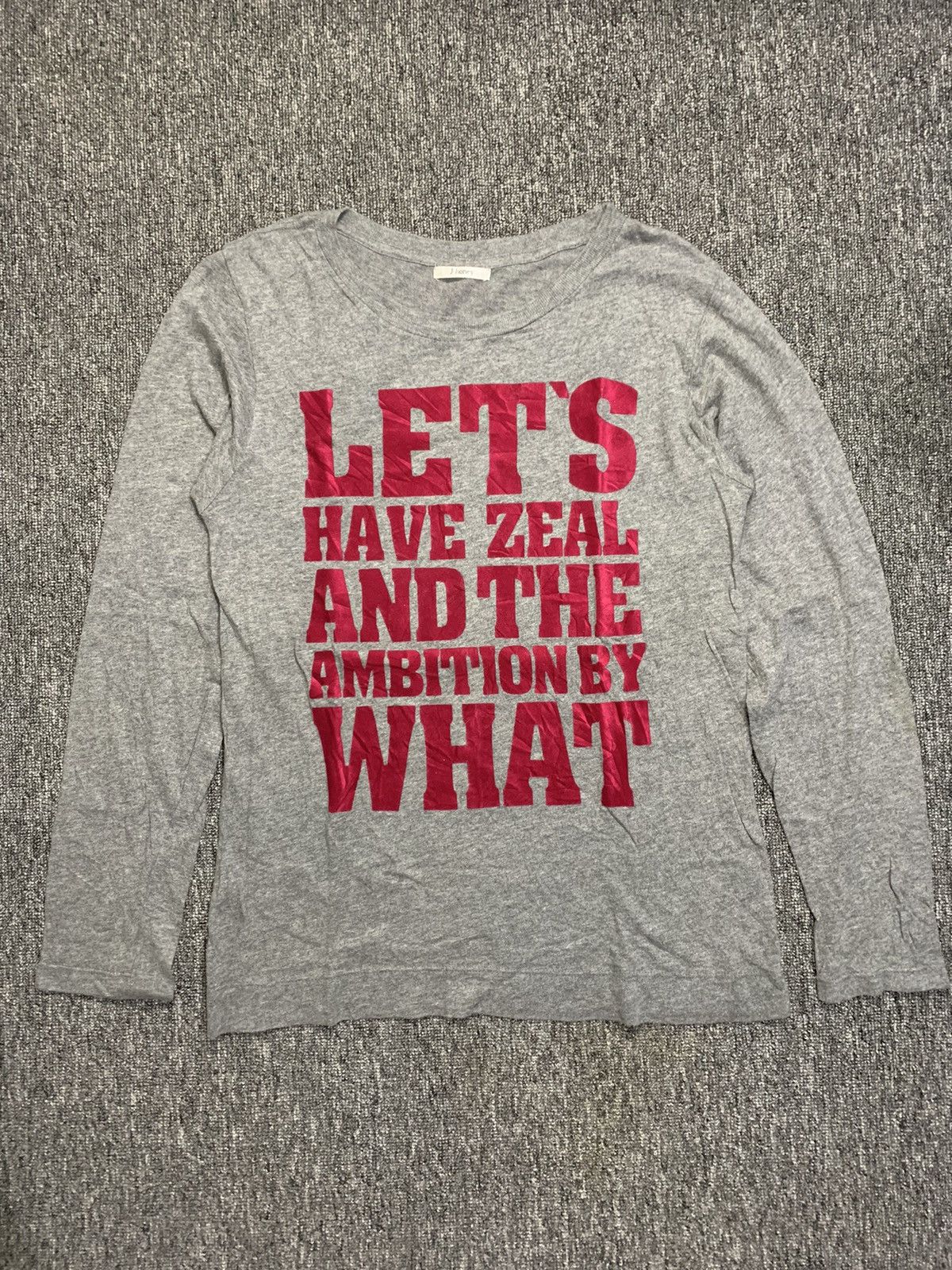 Hysteric Glamour Japanese Honey Poem Becomes Better Long Sleeve Size L / US 10 / IT 46 - 4 Thumbnail