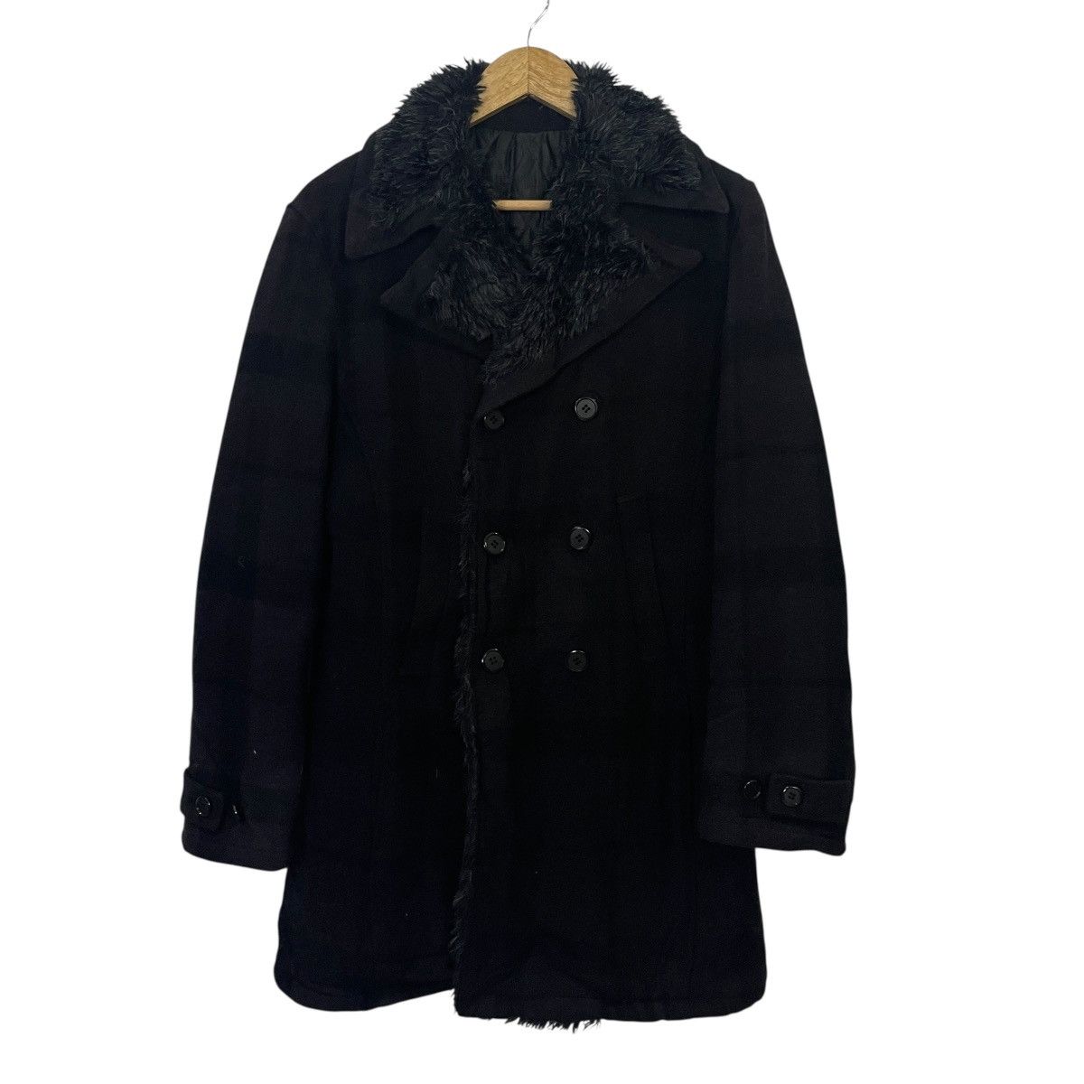 Tornado Mart Red Tornado Mart Fur Collared Jacket | Grailed