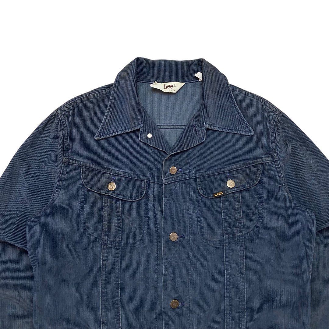 Lee Vintage lee 80's corduroy jacket Size US L / EU 52-54 / 3 - 3 Thumbnail